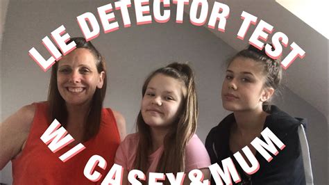 Lie Detector Test Ft Caseyandmum Youtube