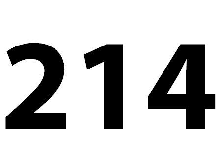 Zahl 214