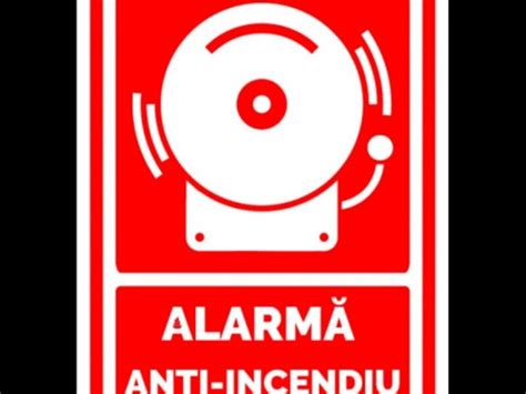 Semn Cu Alarma De Incendiu Vand Semn Cu Alarma De Incen Anuntul Ro