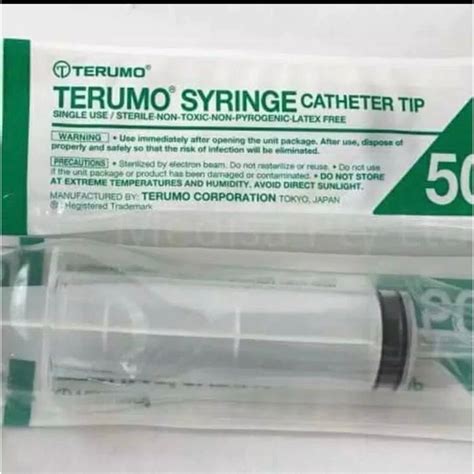 Terumo Syringe Catheter Tip Ml Middle Hole Shopee Philippines