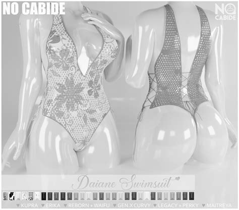 Second Life Marketplace Demo No Cabide Daiane Swimsuit Hud V2