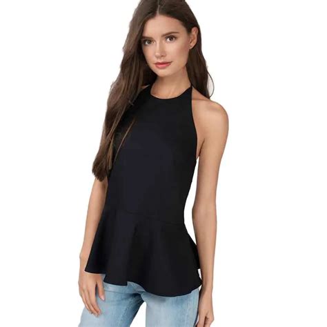 Buy Feitong Summer Style Sexy Backless Women Tops