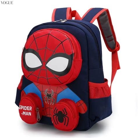 Marvel Homem Aranha Super Herói Personagem De 1 8 Anos De Idade Mochila