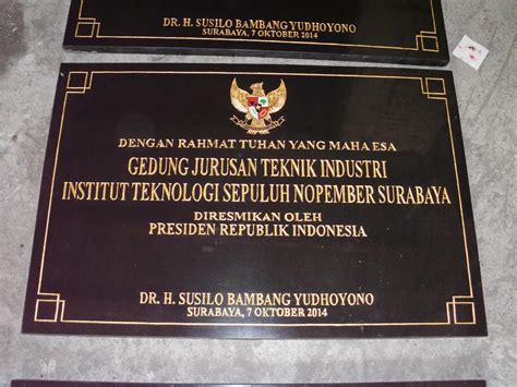 Prasasti Peresmian Contoh Prasasti Peresmian Dan Harga Prasasti Peresmian