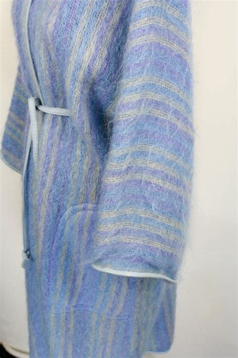 SILLS BY BONNIE CASHIN Mohair And Leather Coat At 1stDibs