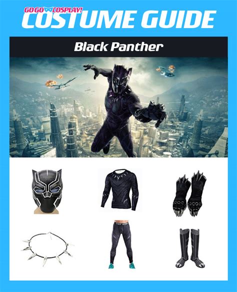 Black Panther Costume Diy T Challa Cosplay Guide For Halloween