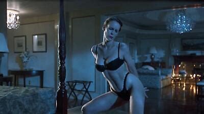 Jaime Lee Curtis Sexy Pose In Black Lingerie X Picture Celebrity