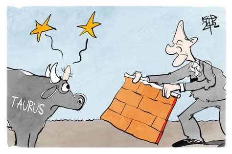 Scholz Und Der Taurus Von Kostas Koufogiorgos Politik Cartoon TOONPOOL