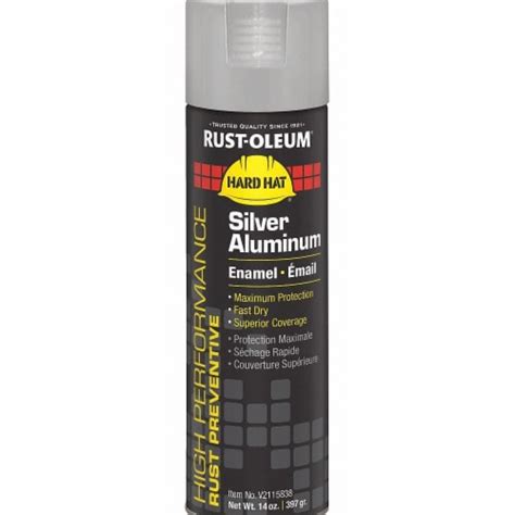 Rust Oleum Spray Paintsilver Aluminum14 Oz V2115838 1 Kroger