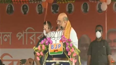 BJP Leader Amit Shah During Election Campaign In West Bengal Photos: HD ...