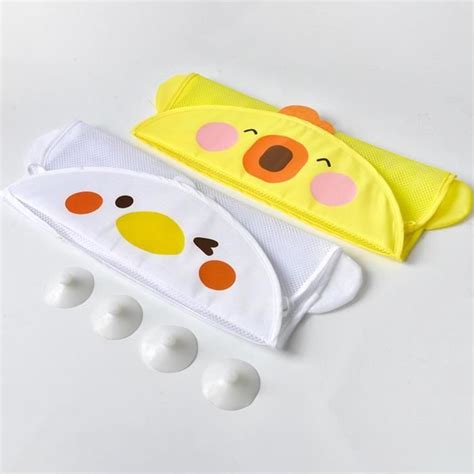 JIE Organisateur De Jouets De Bain Canard Mignon Jaune Sac De