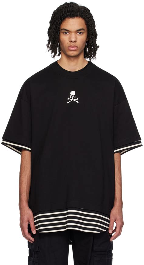 MASTERMIND WORLD Black Oversized T Shirt SSENSE