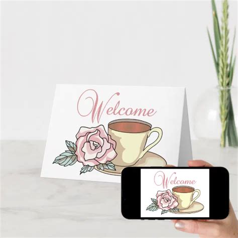 Welcome Card | Zazzle