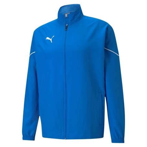 Puma Teamrise Sideline Herren Jacke Blau Zehenhaus