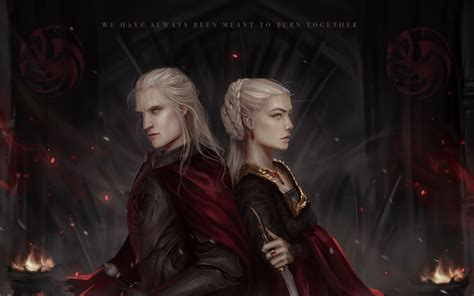 2880x1800 Rhaenyra x Daemon Targaryen Digital Art Macbook Pro Retina ...