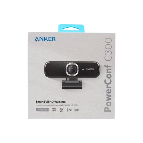 Anker PowerConf C300 Smart Full HD Webcam AI-Powered Framing ...