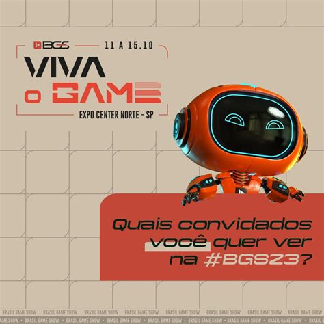 Brasil Game Show on Twitter Qual personalidade não pode faltar na