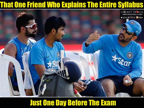 True Story :) MS Dhoni Virat Kohli and Jasprit Bumrah For more cricket fun click: http://ift.tt ...