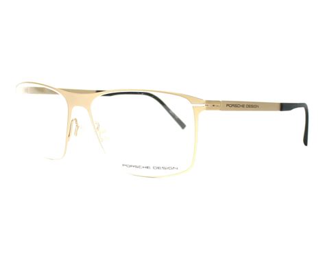 Porsche Design Eyeglasses P 8256 B Gold Visionet