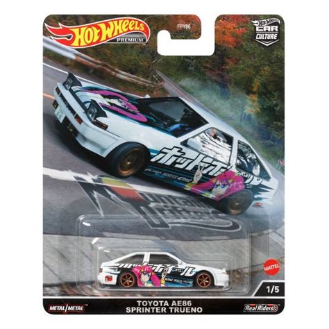 Hot Wheels Premium Car Culture Toyota Ae Sprinter Trueno White Hot Sex Picture