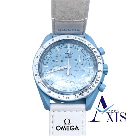 New Goods Unused MOONSWATCH Swatch Omega SO33L100 Moonswatch MISSION