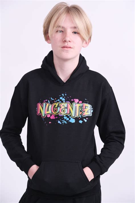 Graffiti Hoodie Black - Nucentz