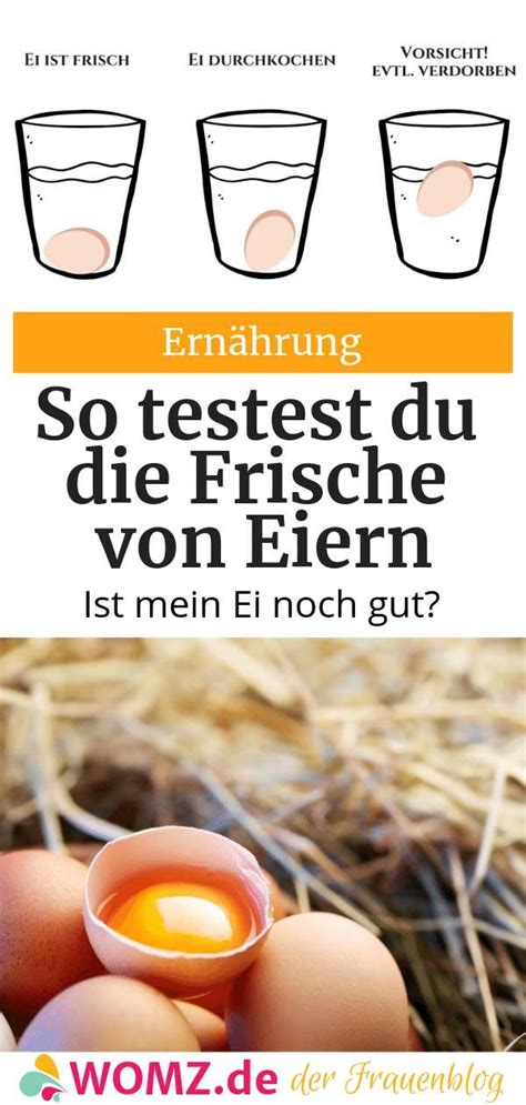 Eier Test So Kannst Du Berpr Fen Ob Eier Noch Frisch Sind Womz