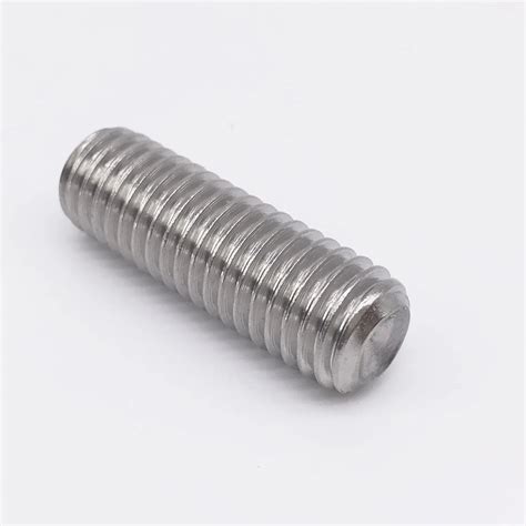 Wkooa M Grub Screw Hex Socket Set Screws Cup Point Stainless Steel