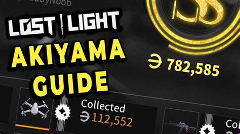 Mt Akiyama Lost Light Loot Guide Youtube