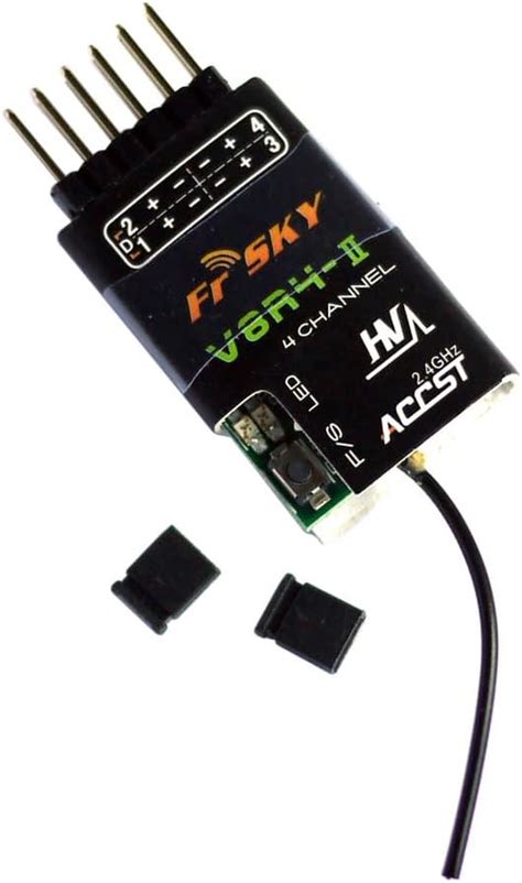 FrSky Receptor Compatible Taranis V8R4 II 4 Canales 2 4ghz ACCST Yaxa