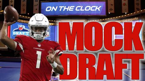 The Most Accurate Mock Draft Of 2019 Youtube