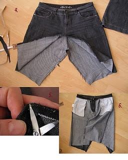 Going To Try This How To Make Skirt Diy Denim Skirt Refashion Clothes