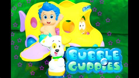 Bubble Guppies Sensational School Bus Swim Sational Toy Review Youtube