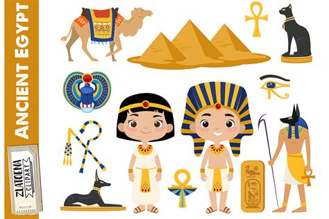 Egypt Clip art Ancient Egypt Clipart Travel clipart Egyptian clip art ...