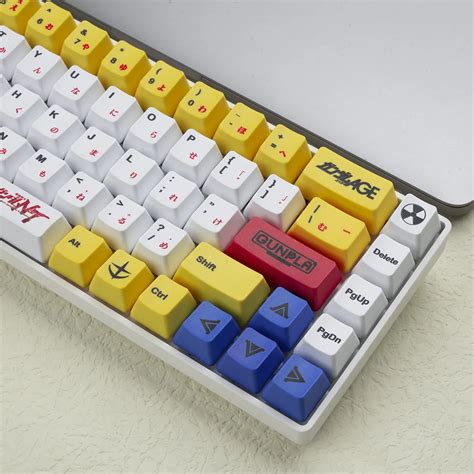 Gundam Teclas De Anime Japon S Accesorio Para Teclado Mec Nico Perfil