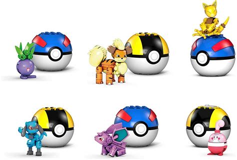 Mega Construx Pokemon Poke Ball Generations Set 12 Figure 20~49pcs JAPAN No LEGO ...