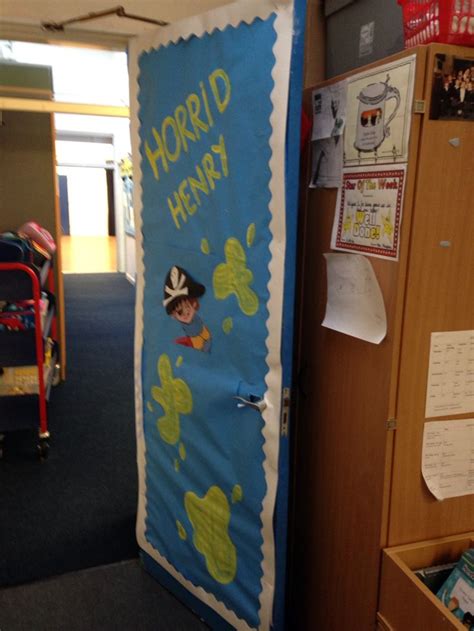 Horrid Henry Classroom Door Classroom Door Door Displays Classroom