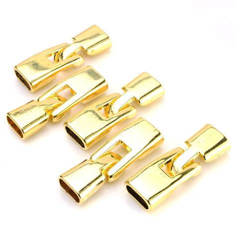 Beadnova Gold Plated Integral Clasps Jewelry Finding Clasps End Clasps