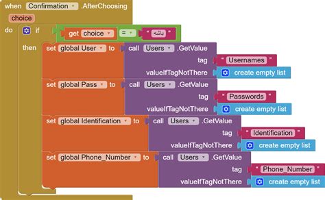 Login For Multiple Accounts Using Tinydb Mit App Inventor Help Mit