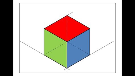 Assonometria Isometrica Del Cubo Youtube