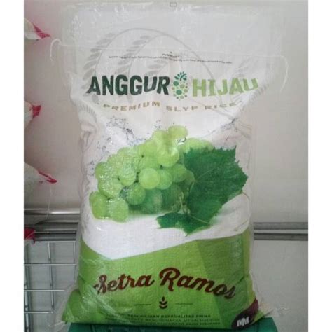 Jual Beras Setra Ramos PREMIUM Cap Anggur Hijau 10KG Shopee Indonesia