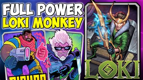 Full Power Loki Bersama Monyet Marvel Snap Indonesia Youtube