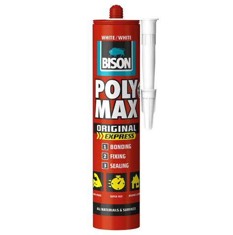 BISON Poly Max Original Express univerzalno montažno ljepilo 425g VG Plus