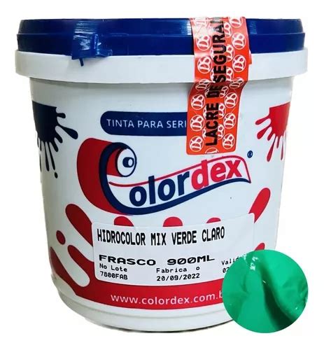 Tinta Hidrocolor Mix Verde Claro Ml Colordex Mercadolivre