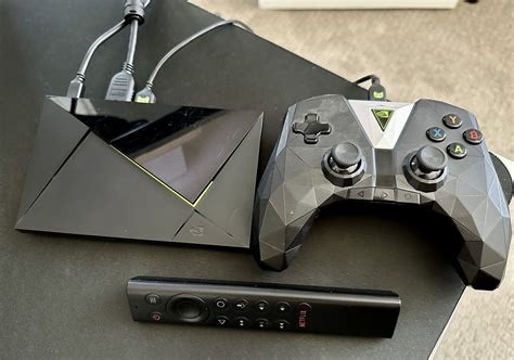 NVIDIA SHIELD TV Streaming Media Player With Remote And Game Controller