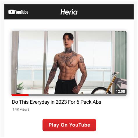 Do This Everyday In For Pack Abs Chris Heria