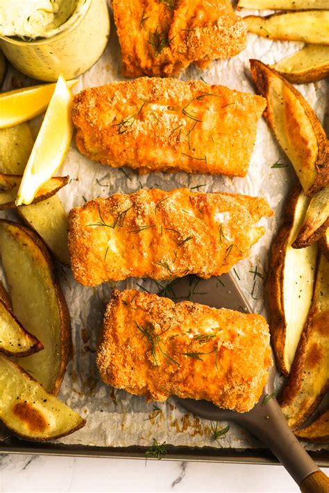 Baked Crispy Gluten Free Fish And Chips Real Simple Good