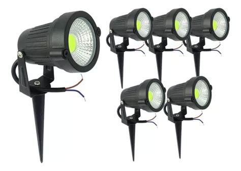 Kit De L Mparas Led Garden Spit Spot De W V V Mercadolibre