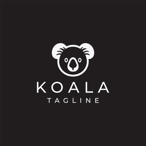 Premium Vector Koala Logo Design Vector Illustration