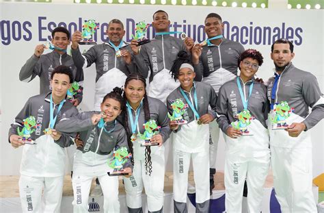 Manolitoenelplay Cibao Sur Conquista El Torneo Judo Juegos Escolares